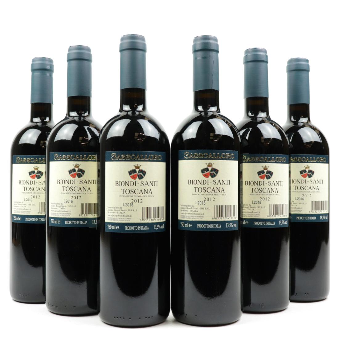 Image for Biondi-Santi Sassoalloro 2012 Tuscany