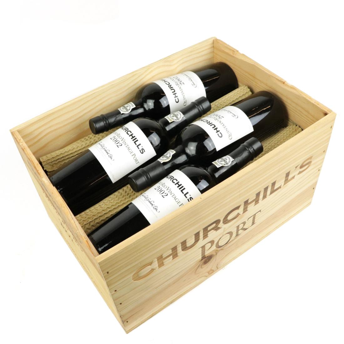 Image for Churchill's Quinta Do Rio 2002 Vintage Port 12x75cl / OWC