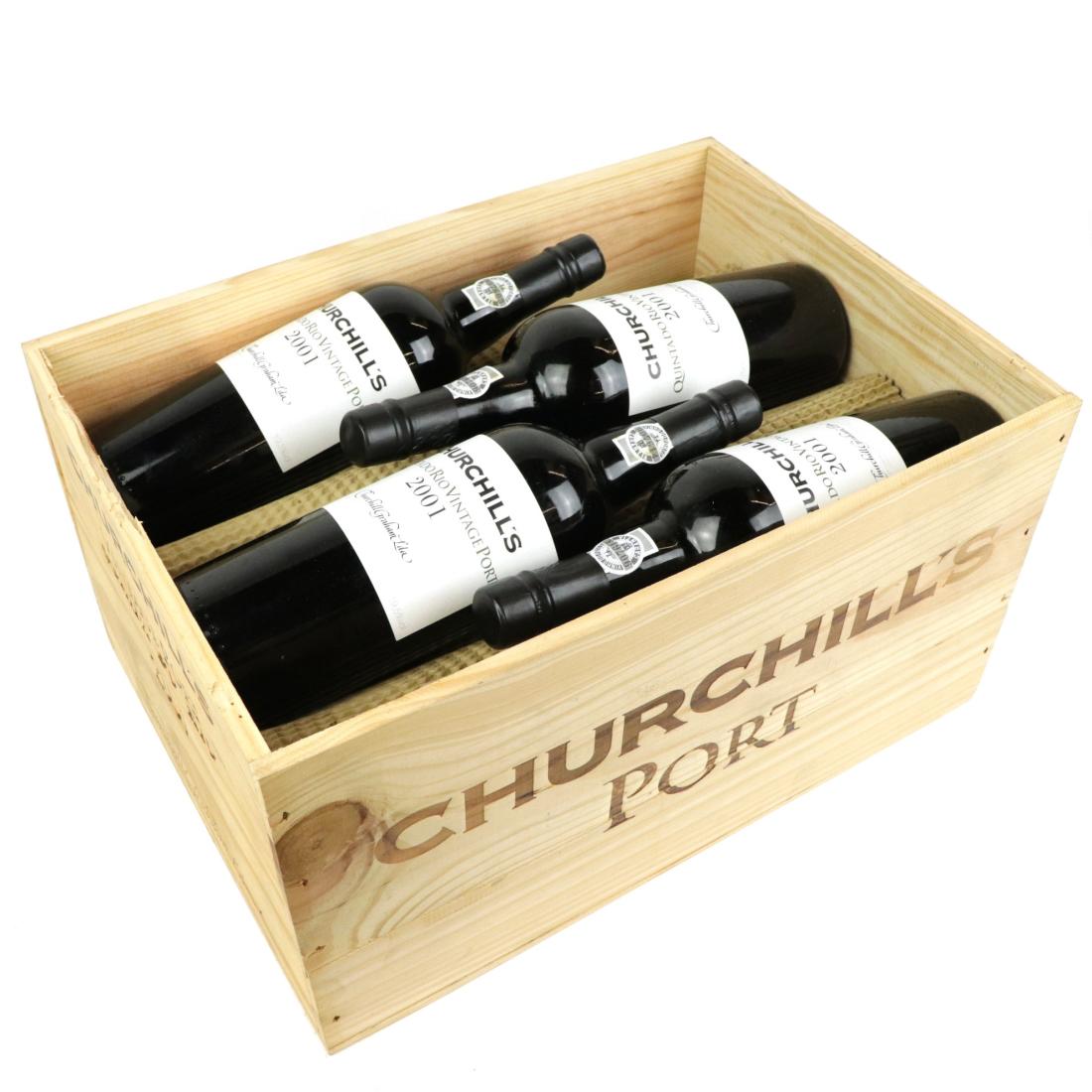 Image for Churchill's Quinta Do Rio 2001 Vintage Port 12x75cl / OWC