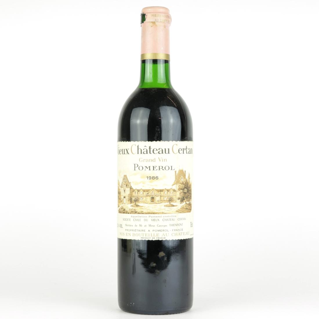 Vieux Ch. Certan 1986 Pomerol