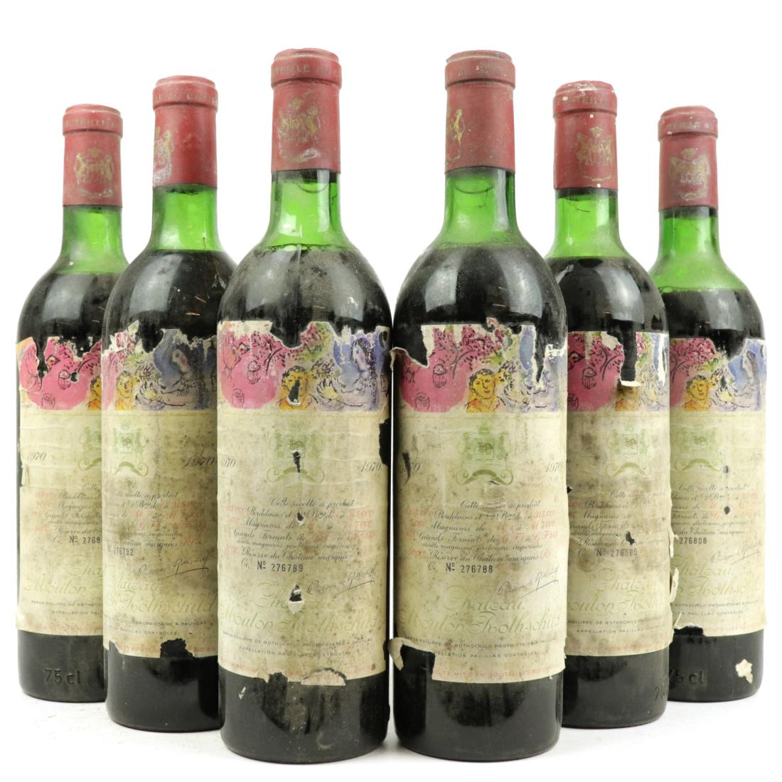 Image for Ch. Mouton-Rothschild 1970 Pauillac 1er-Cru