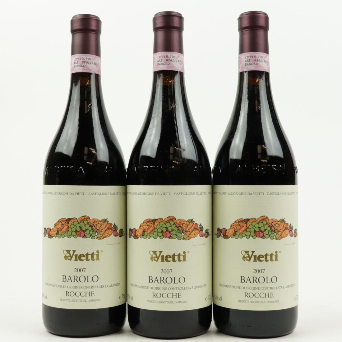 Image for Vietti Rocche 2007 Barolo 3x75cl / OWC