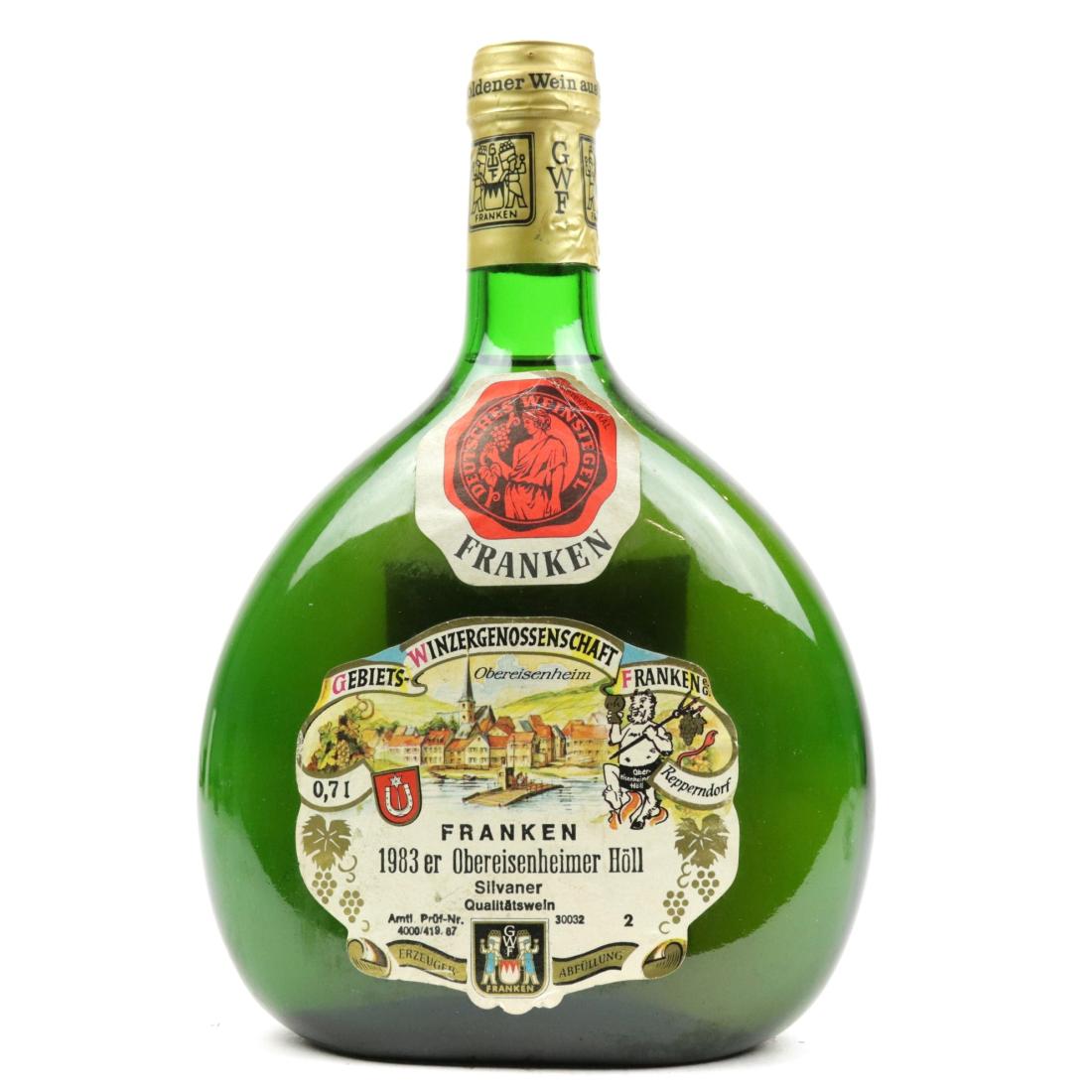 Image for Winzergenossenschaft Obereisenheimer Holl Silvaner 1983 Franken