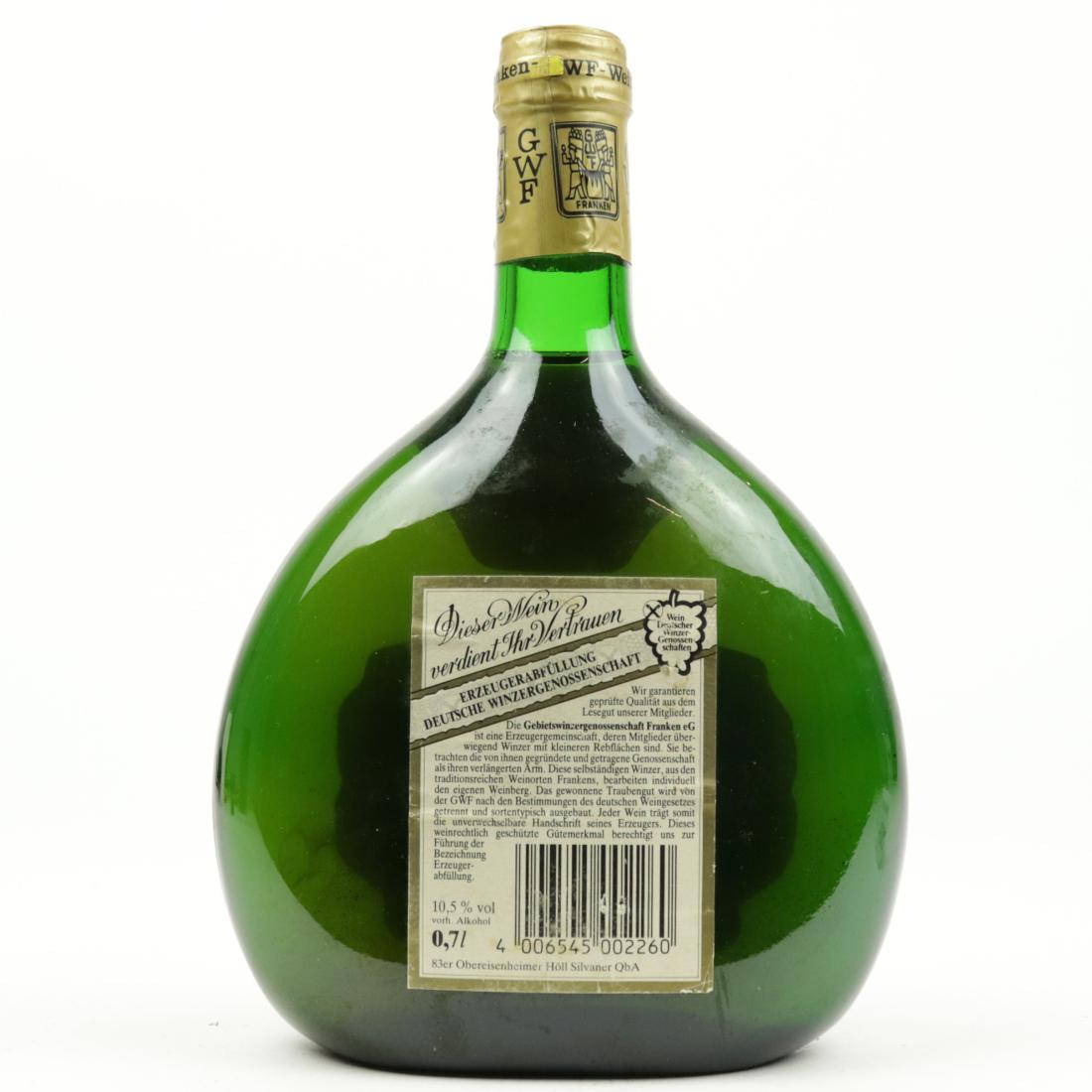 Image for Winzergenossenschaft Obereisenheimer Holl Silvaner 1983 Franken