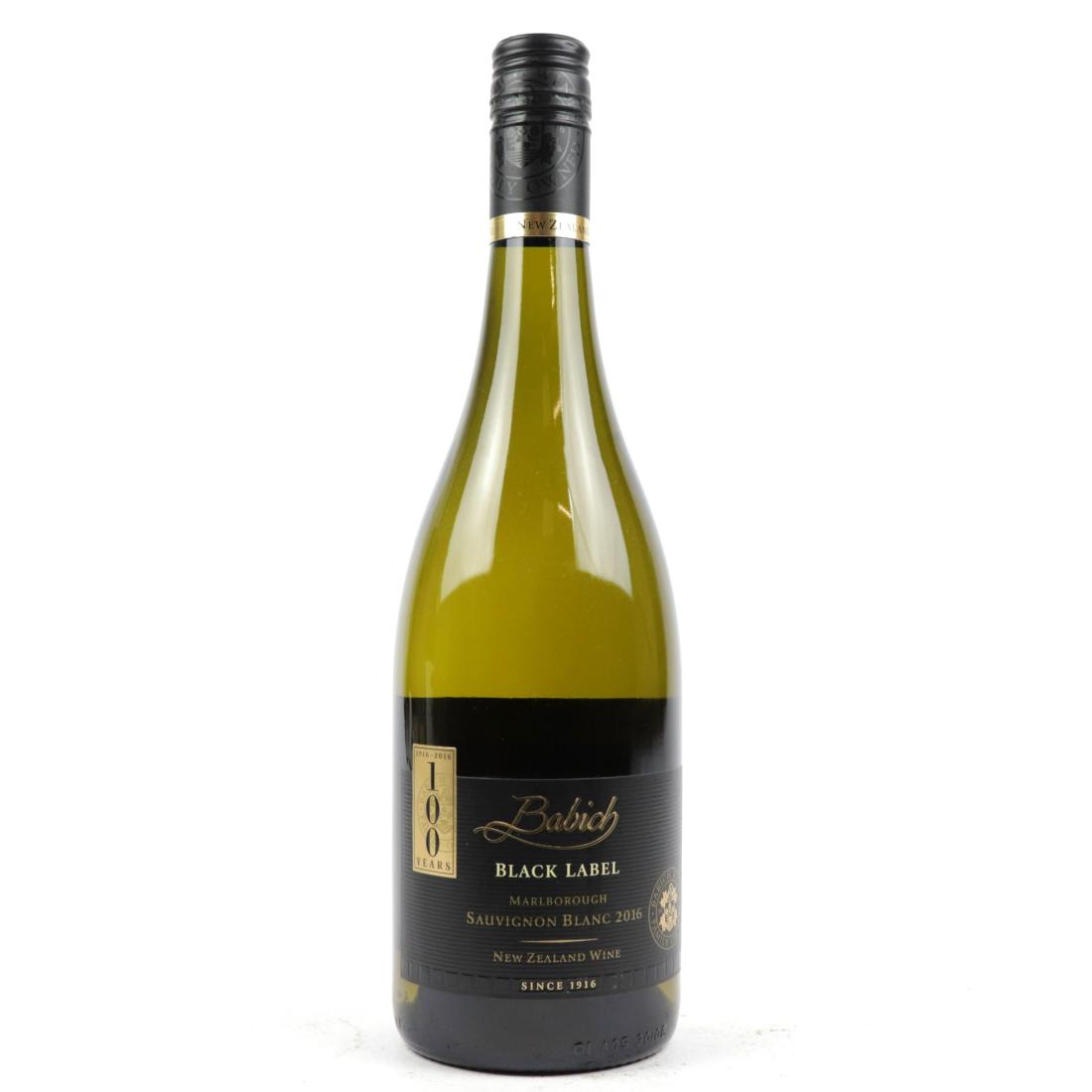 Image for Babich Black Label Sauvignon Blanc 2016 Marlborough