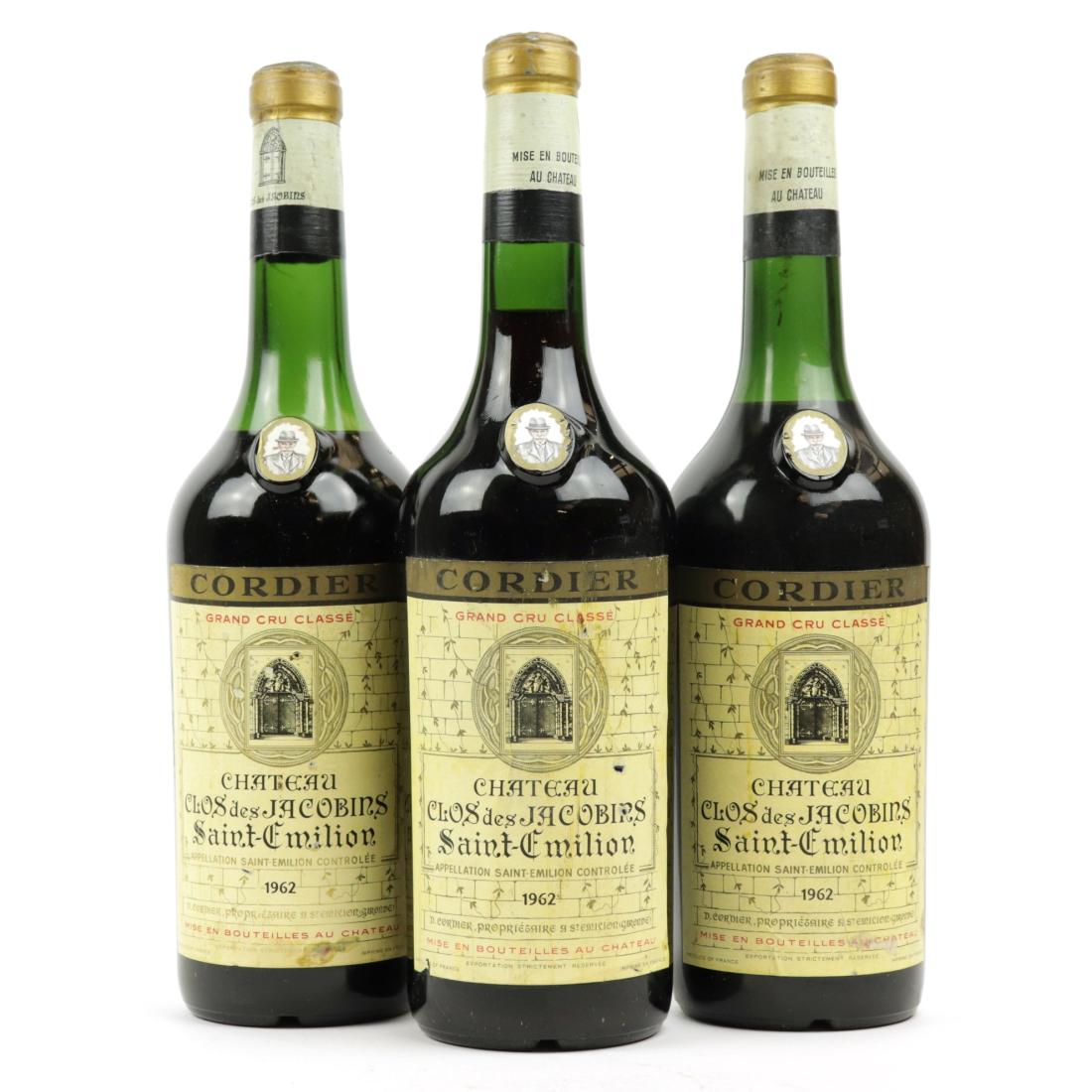 Image for Ch. Clos Des Jacobins 1962 St-Emilion Grand Cru