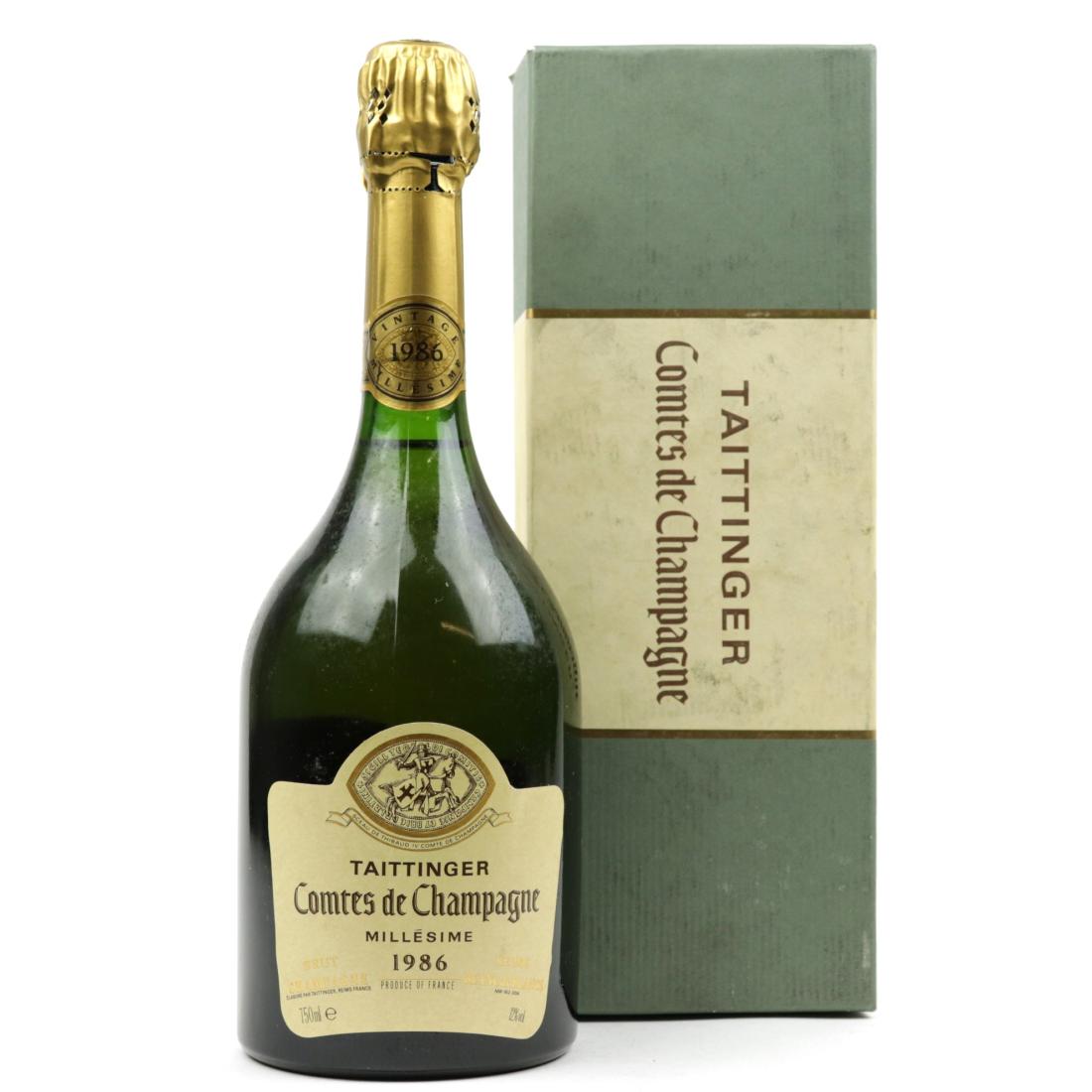 Image for Taittinger Comtes de Champagne Blanc-De-Blancs 1986 Vintage Champagne