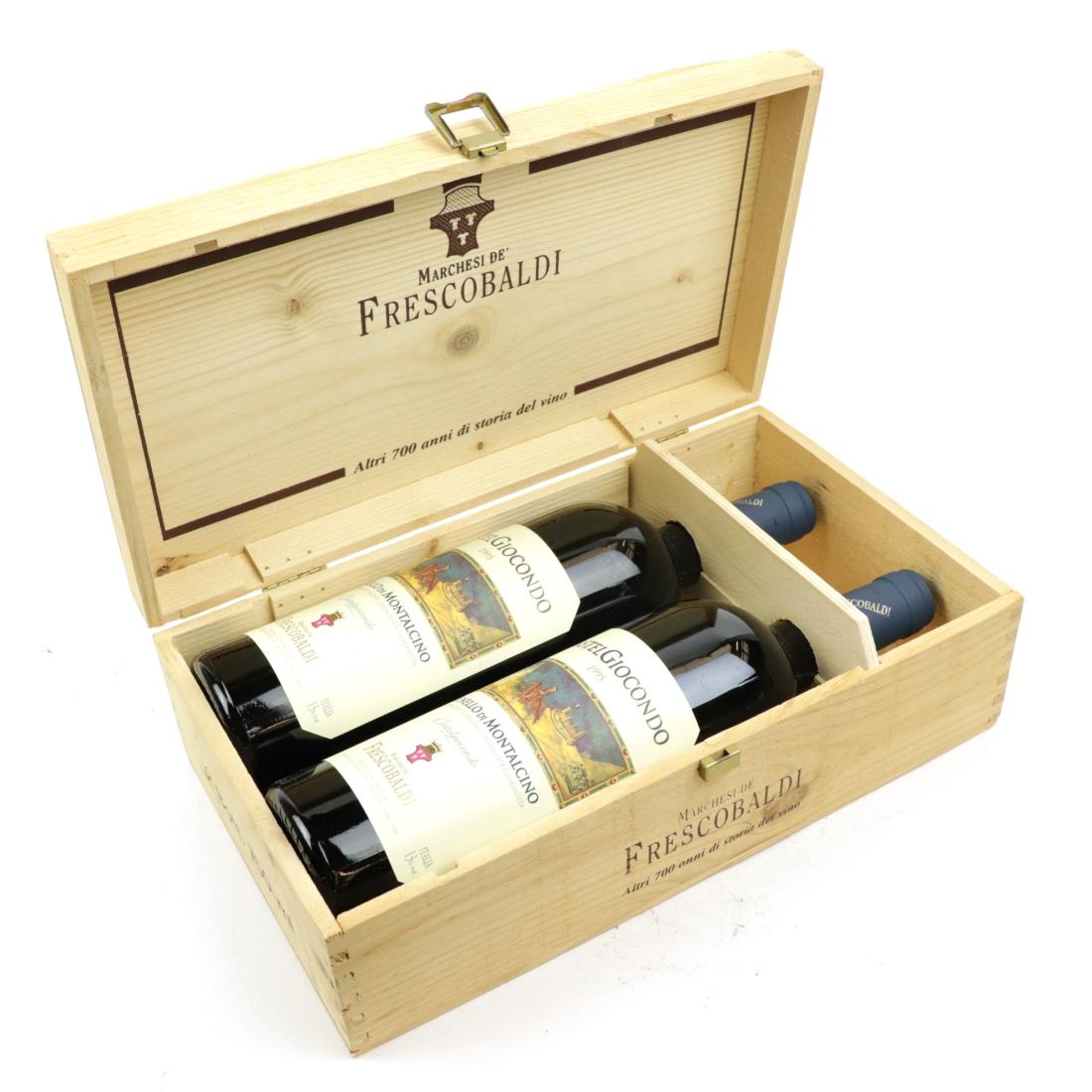 Image for Frescobaldi CastelGiocondo 1995 Brunello di Montalcino 2x75cl / OWC
