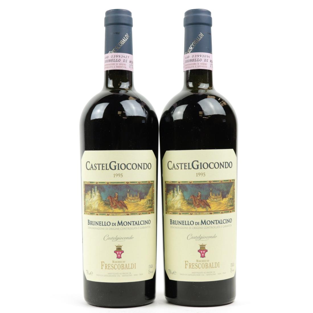 Image for Frescobaldi CastelGiocondo 1995 Brunello di Montalcino 2x75cl / OWC