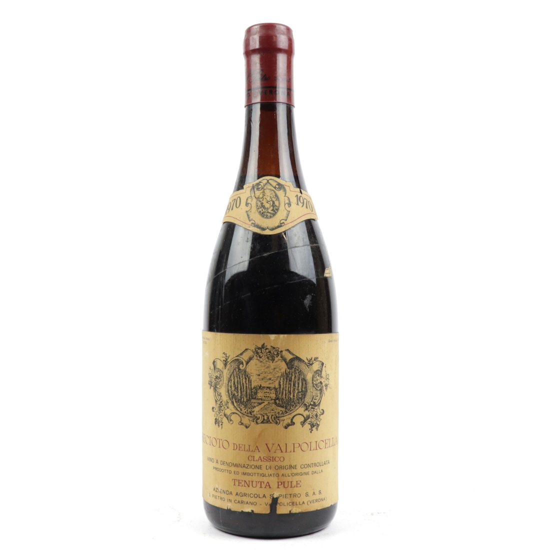 Pule Recioto Della Valpolicella 1970 Verona Classico