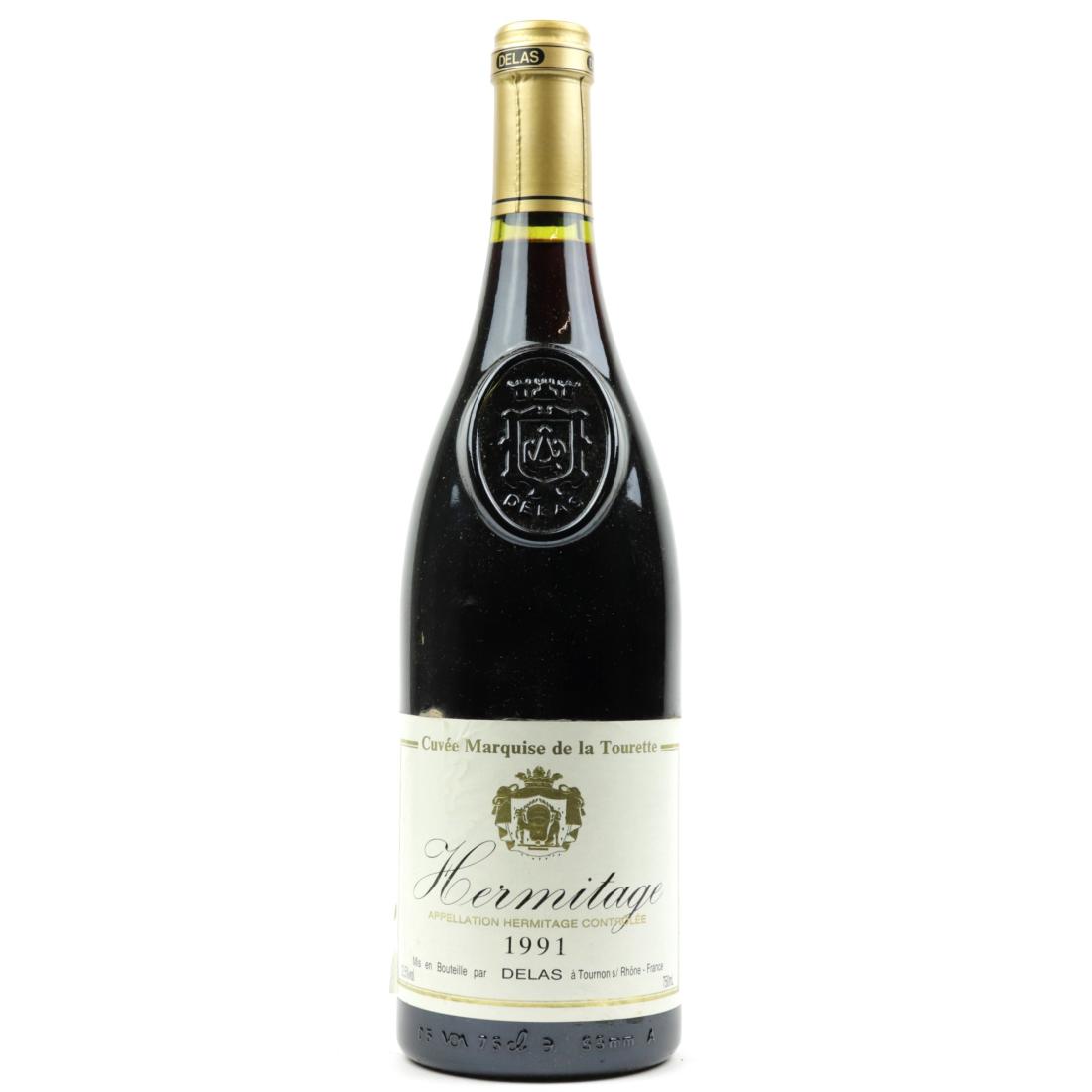 Image for Delas Cuvee Marquise De La Tourette 1991 Hermitage