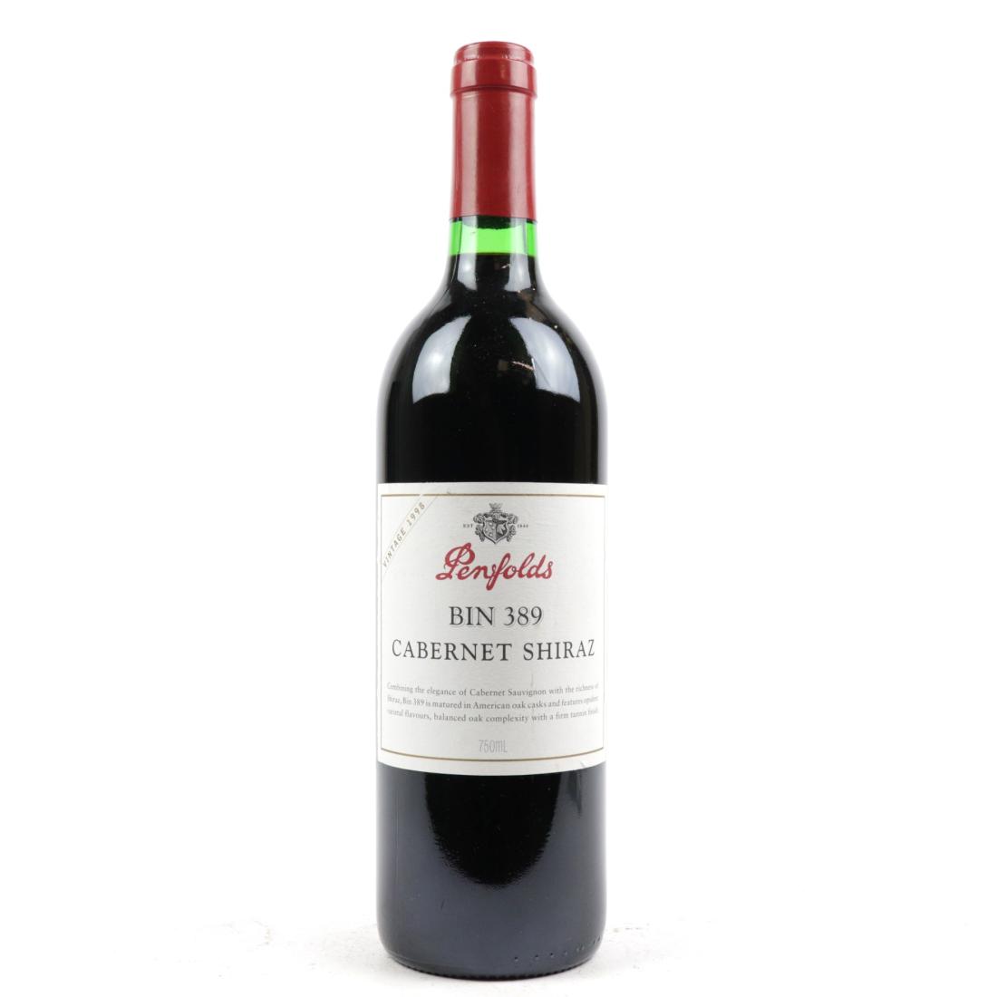 Image for Penfolds Bin 389 Cabernet-Shiraz 1998 South Australia