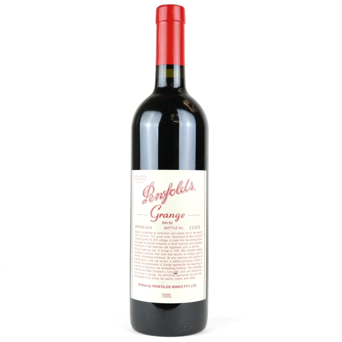 Penfolds Grange 2004 South Australia