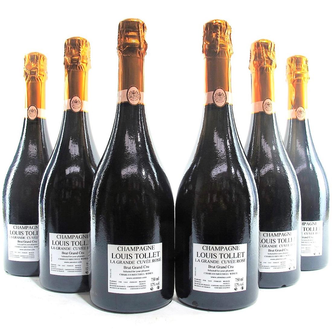 Image for Louis Tollet NV Rose Champagne Grand-Cru