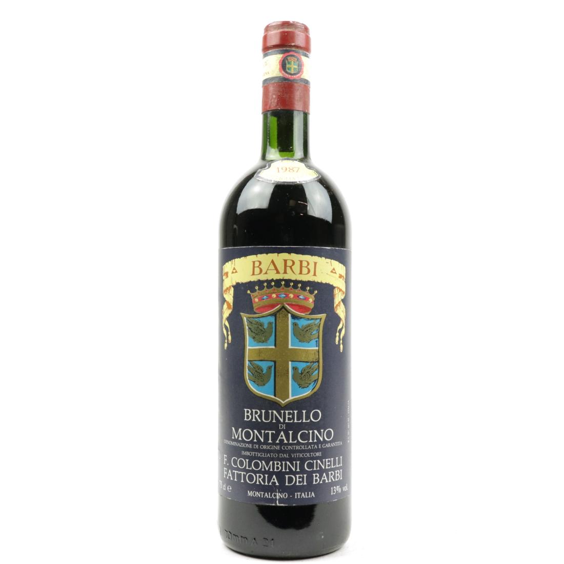 Image for Fattoria Dei Barbi 1987 Brunello di Montalcino