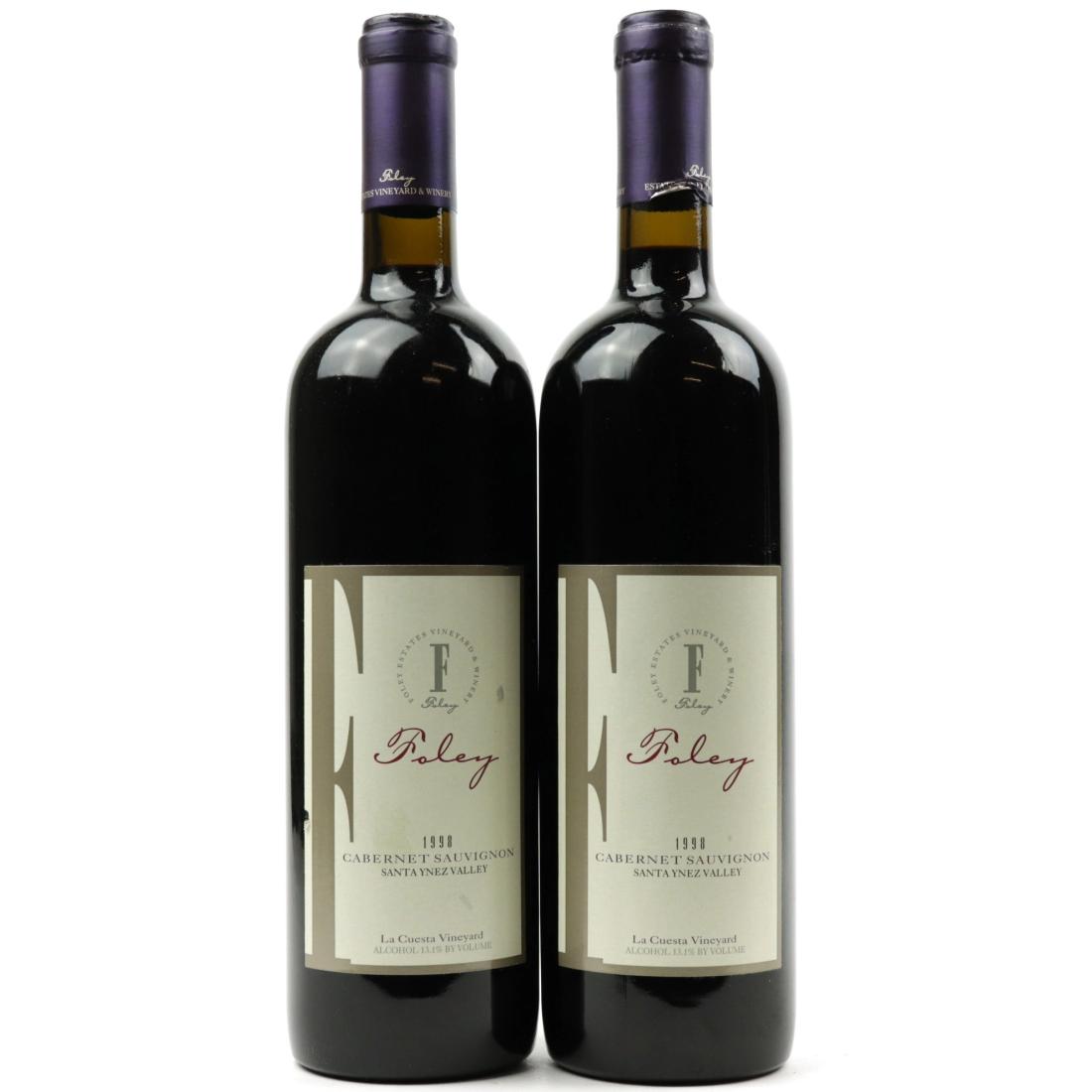 Image for Foley Cabernet Sauvignon 1998 Santa Ynez