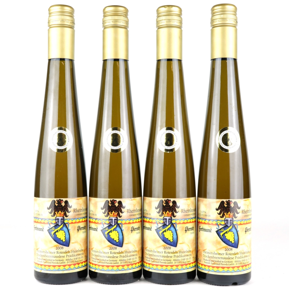 Pieroth Heimersheimer Rotenfels Huxelrebe Trockenbeerenauslese 2008 Rheinhessen 4x37.5cl