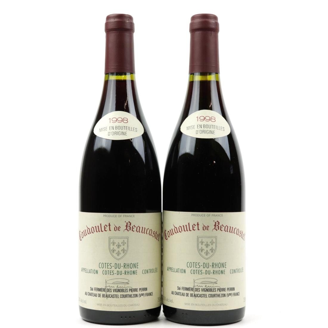 Image for Coudoulet De Beaucastel 1998 Côtes-Du-Rhône