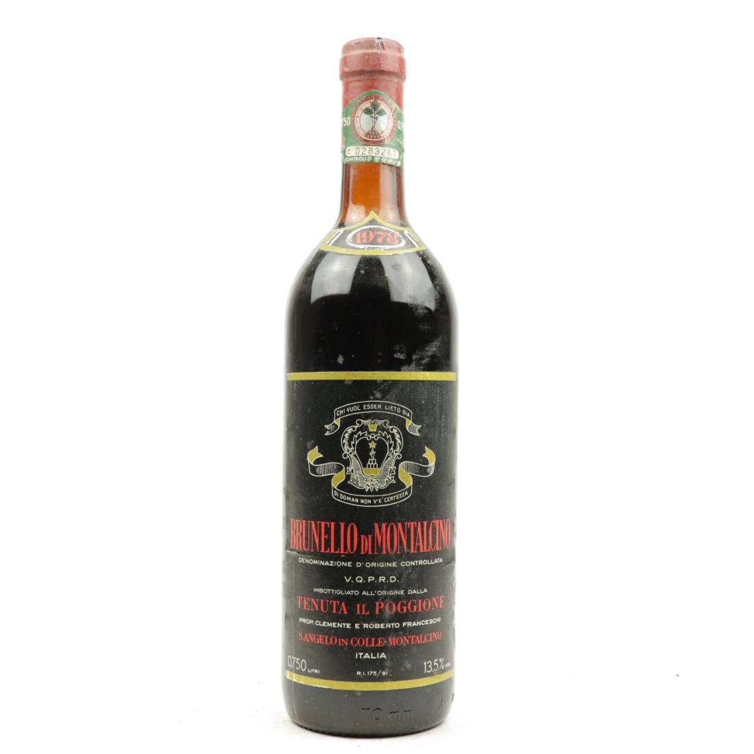 Image for Il Poggione 1978 Brunello di Montalcino